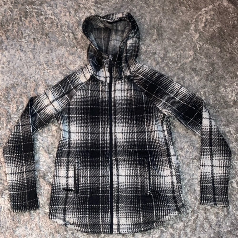 Swiss alps zip up hooded small super soft hoodie jacket